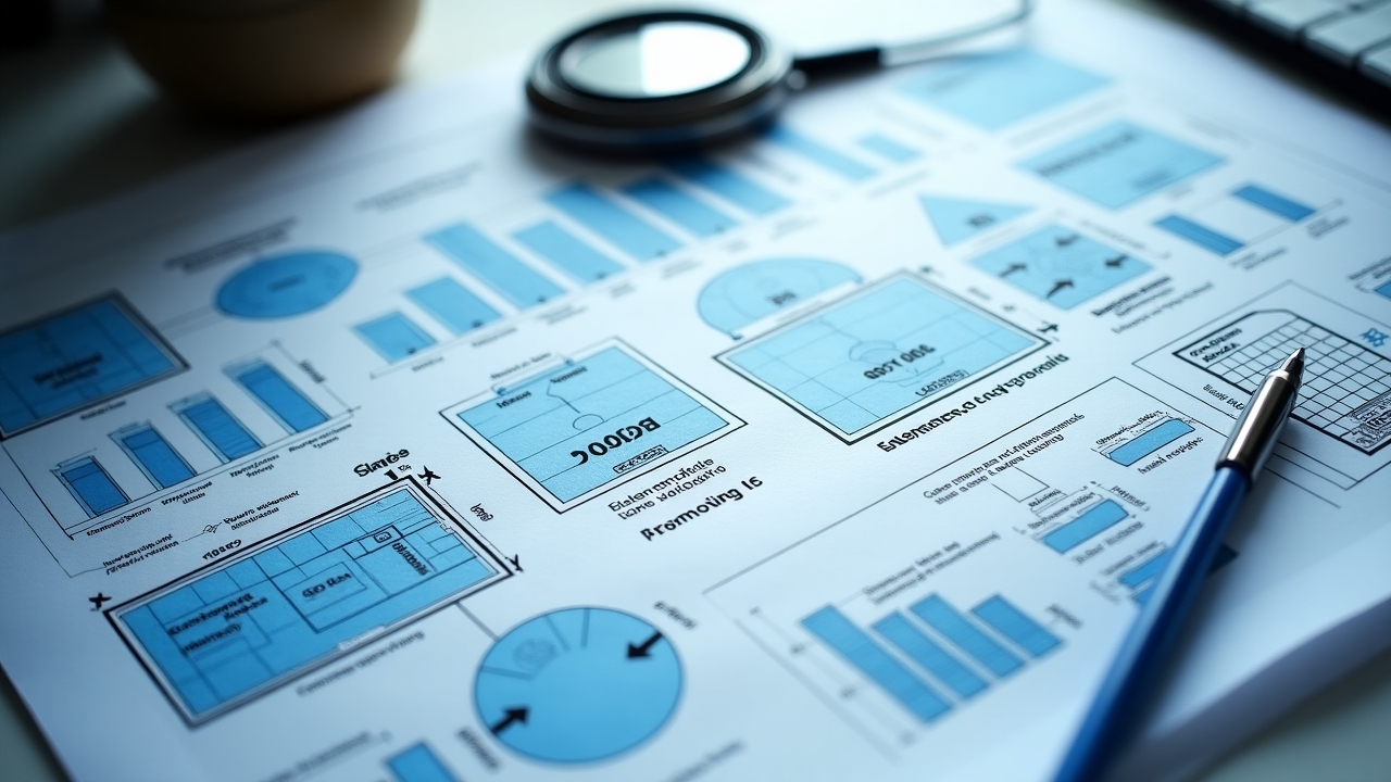 Diagrama técnico de optimización de gastos