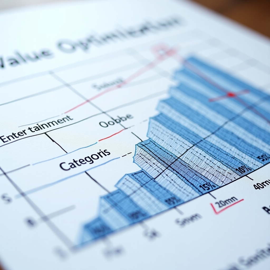 Gráfico de valor por peso en diferentes actividades